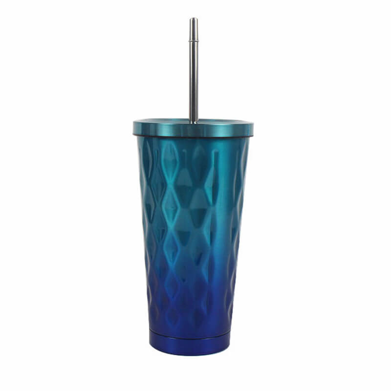 China Super Purchasing For 18/8 Stainless Steel Tumbler - 16oz vacuum insulated  stainless steel double wall custom travel tumbler with straw  SUNSUM  manufacturers and suppliers | SUNSUM