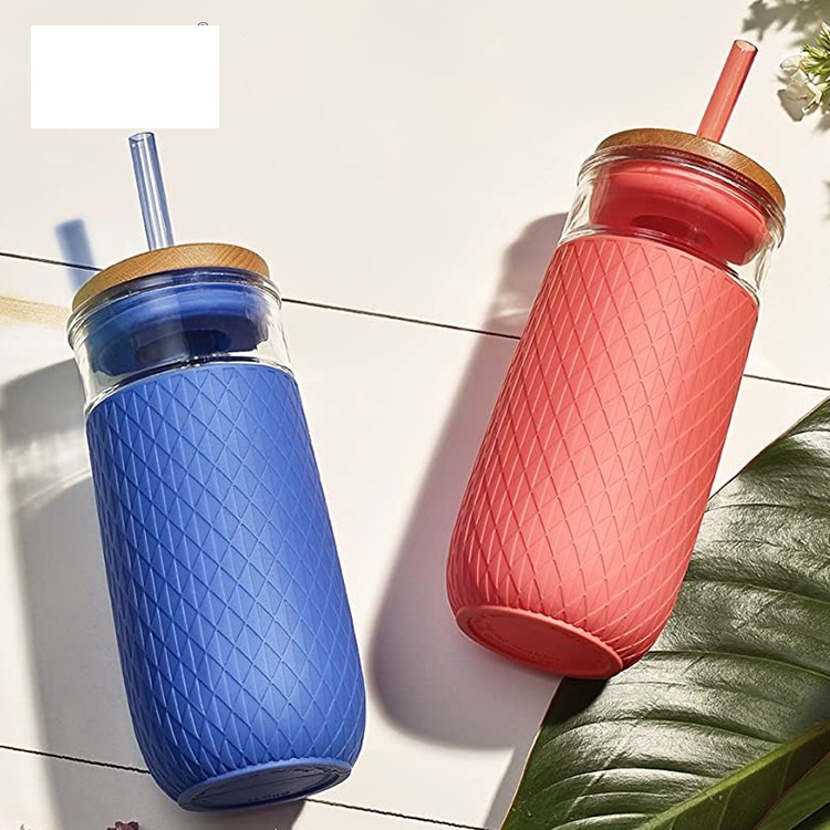 Veleprodaja-20oz Custom-Colored-Čaša za piće- Čaša-sa-silikonskim rukavom-bambusovim poklopcem (4)